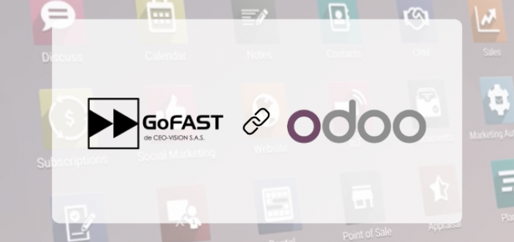 CEO-Vision and TEOS announce the first successful coupling between GoFAST and Odoo